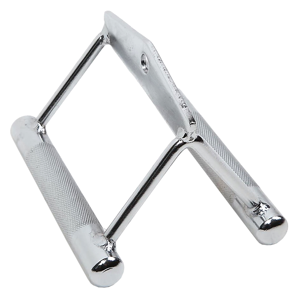 Gym Equipment & Accessories: Close Grip Seated Row Handle  Triangle Cable Attachment Bar for Gym Machines