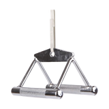 Gym Equipment & Accessories: Close Grip Seated Row Handle  Triangle Cable Attachment Bar for Gym Machines
