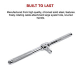 Gym Equipment & Accessories: Revolving Straight Bar  Gym Cable Attachment for Tricep, Bicep & Pulley Workouts