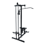 Gym Equipment & Accessories: Lat Pulldown Low Row Fitness Machine  Home Gym Strength Trainer