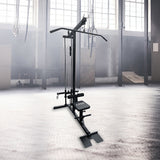 Gym Equipment & Accessories: Lat Pulldown Low Row Fitness Machine  Home Gym Strength Trainer