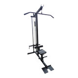 Gym Equipment & Accessories: Lat Pulldown Low Row Fitness Machine  Home Gym Strength Trainer