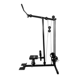Gym Equipment & Accessories: Lat Pulldown Low Row Fitness Machine  Home Gym Strength Trainer