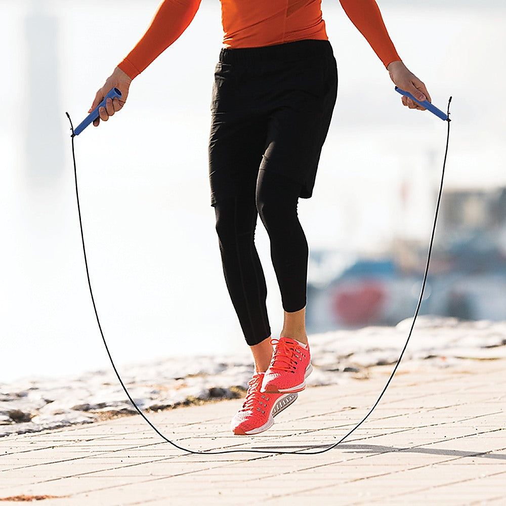 Gym Equipment & Accessories: 5x CrossFit Speed Skipping Rope Wire  Adjustable Jump Ropes for Fitness & Boxing