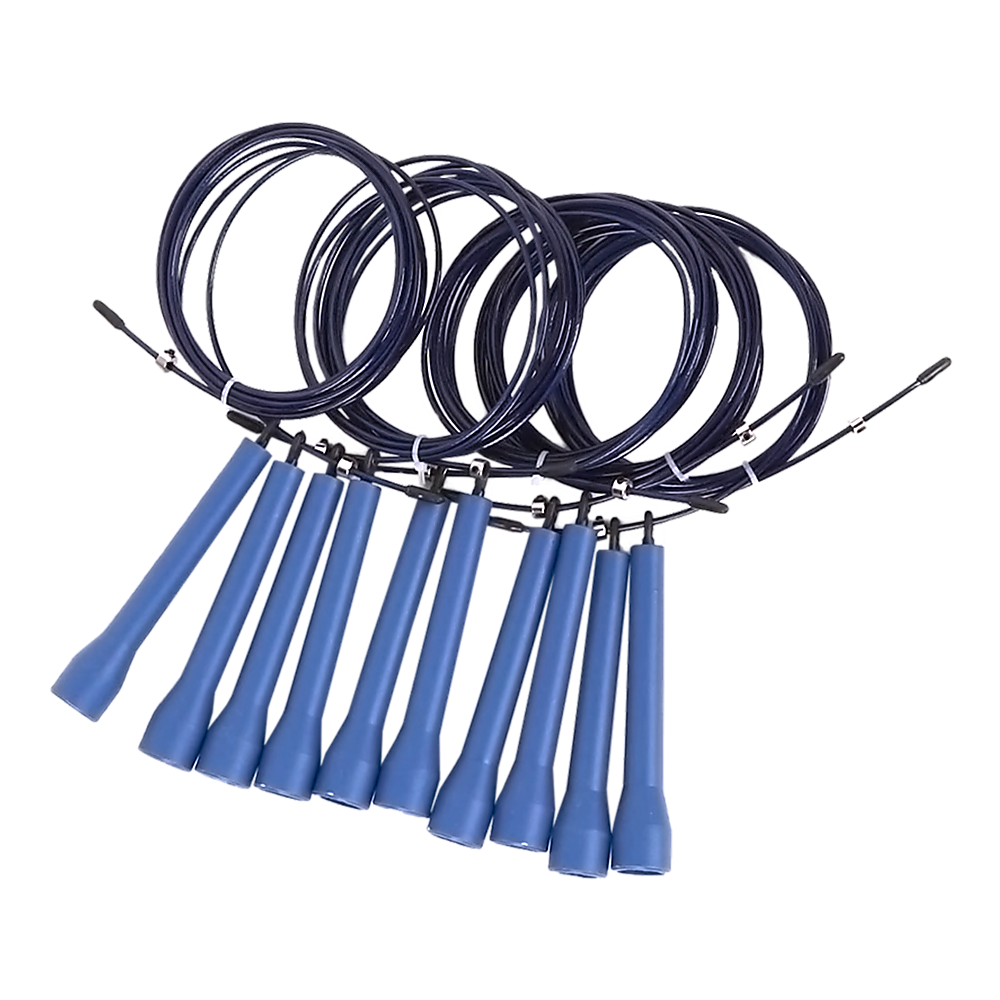 Gym Equipment & Accessories: 5x CrossFit Speed Skipping Rope Wire  Adjustable Jump Ropes for Fitness & Boxing