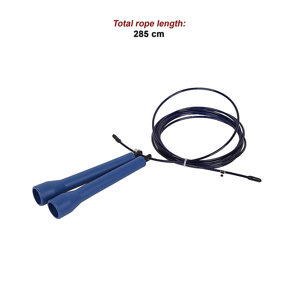 Gym Equipment & Accessories: 5x CrossFit Speed Skipping Rope Wire  Adjustable Jump Ropes for Fitness & Boxing