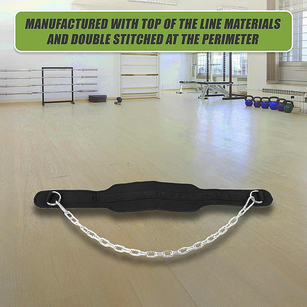 Gym Equipment & Accessories: Dipping Dip Weight Lifting Belt
