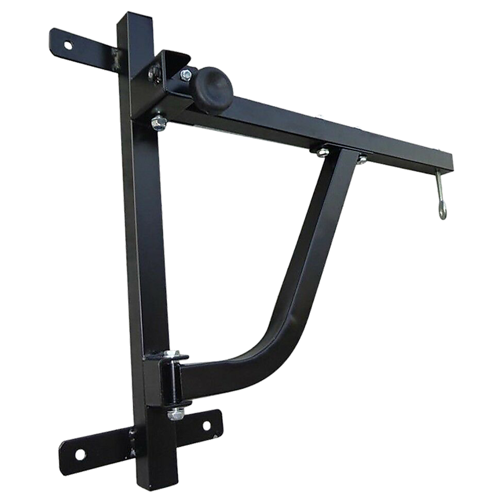 Boxing & Martial Arts: Boxing Punching Bag Wall Pivot Rack  Swivel Mount for Home Gym