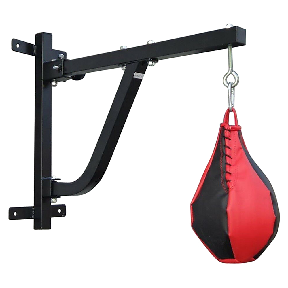 Boxing & Martial Arts: Boxing Punching Bag Wall Pivot Rack  Swivel Mount for Home Gym