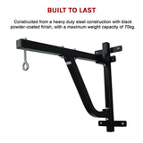 Boxing & Martial Arts: Boxing Punching Bag Wall Pivot Rack  Swivel Mount for Home Gym