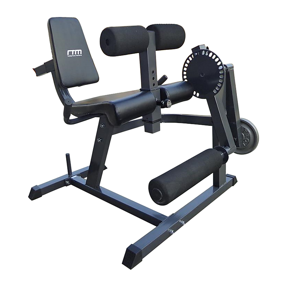 Gym Equipment & Accessories: Leg Extension Curl Machine  Adjustable Home Gym Quad & Hamstring Workout Bench