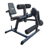 Gym Equipment & Accessories: Leg Extension Curl Machine  Adjustable Home Gym Quad & Hamstring Workout Bench