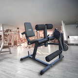 Gym Equipment & Accessories: Leg Extension Curl Machine  Adjustable Home Gym Quad & Hamstring Workout Bench