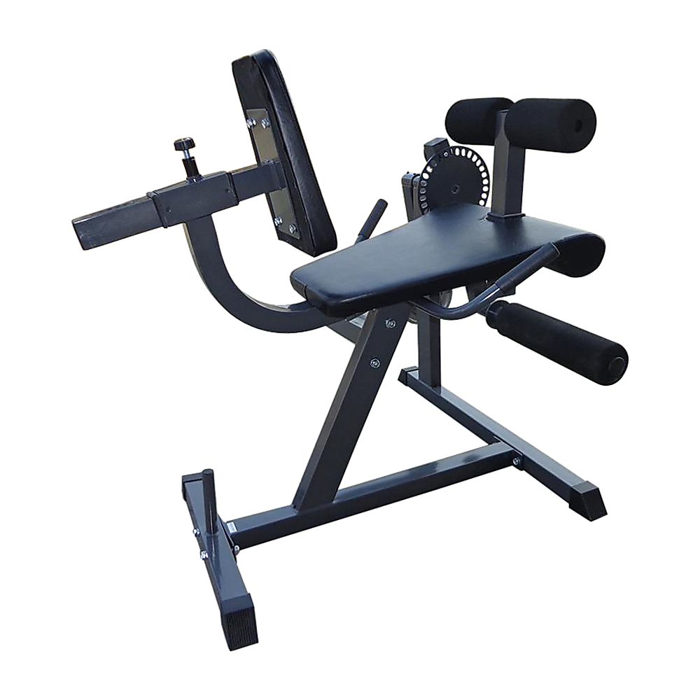 Gym Equipment & Accessories: Leg Extension Curl Machine  Adjustable Home Gym Quad & Hamstring Workout Bench