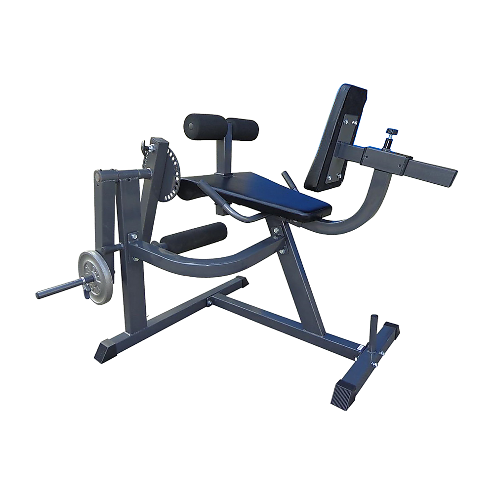 Gym Equipment & Accessories: Leg Extension Curl Machine  Adjustable Home Gym Quad & Hamstring Workout Bench
