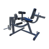 Gym Equipment & Accessories: Leg Extension Curl Machine  Adjustable Home Gym Quad & Hamstring Workout Bench