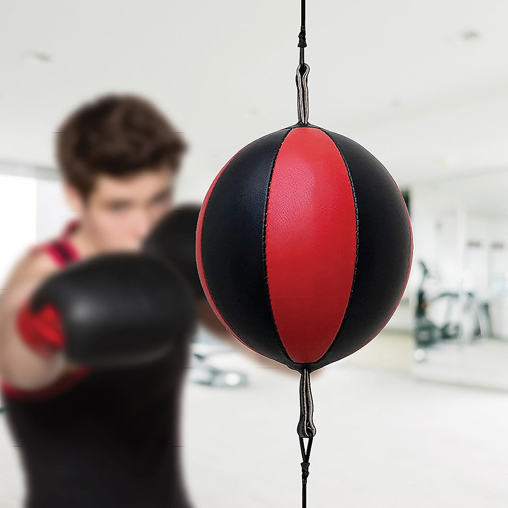 Boxing & Martial Arts: Floor to Ceiling Ball Boxing Punching Bag  Speed Reaction Training Equipment