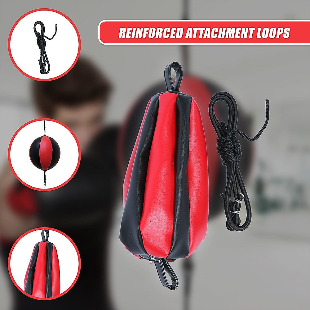 Boxing & Martial Arts: Floor to Ceiling Ball Boxing Punching Bag  Speed Reaction Training Equipment