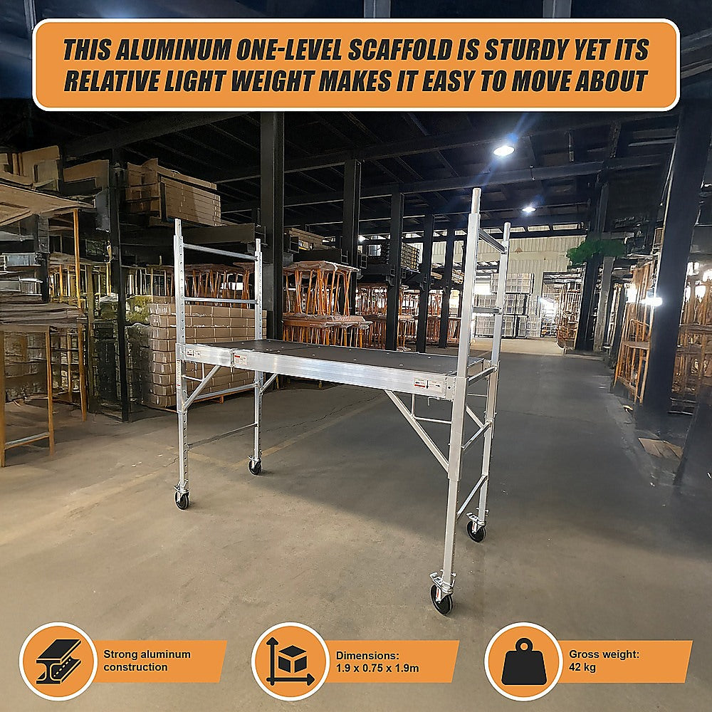 Ladders & Scaffolding: Professional Aluminium Safety Scaffolding Scaffold With Hatch