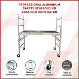 Ladders & Scaffolding: Professional Aluminium Safety Scaffolding Scaffold With Hatch