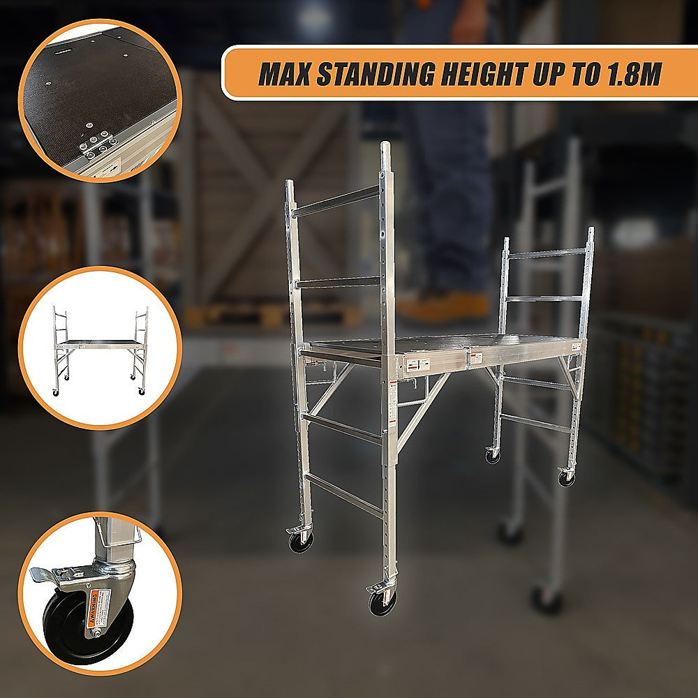 Ladders & Scaffolding: Professional Aluminium Safety Scaffolding Scaffold With Hatch