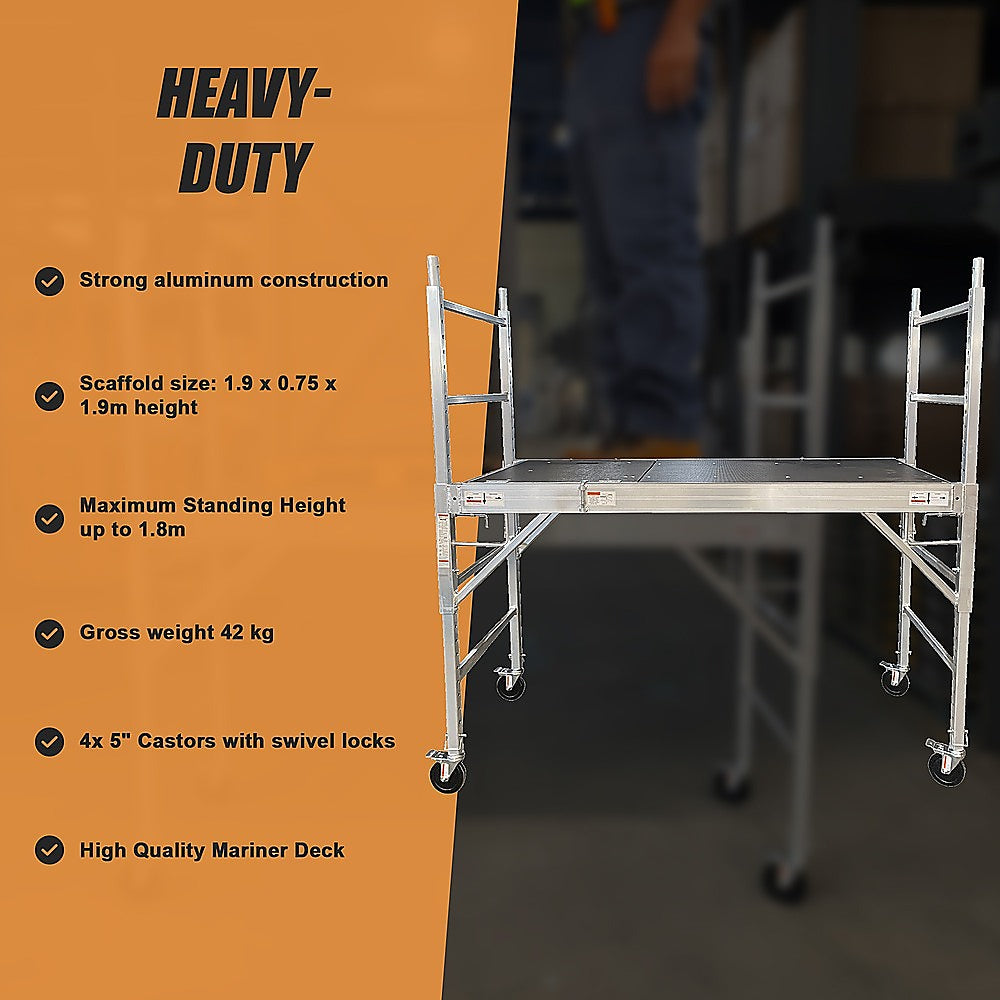 Ladders & Scaffolding: Professional Aluminium Safety Scaffolding Scaffold With Hatch