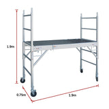 Professional Aluminium Safety Scaffolding Scaffold With Hatch