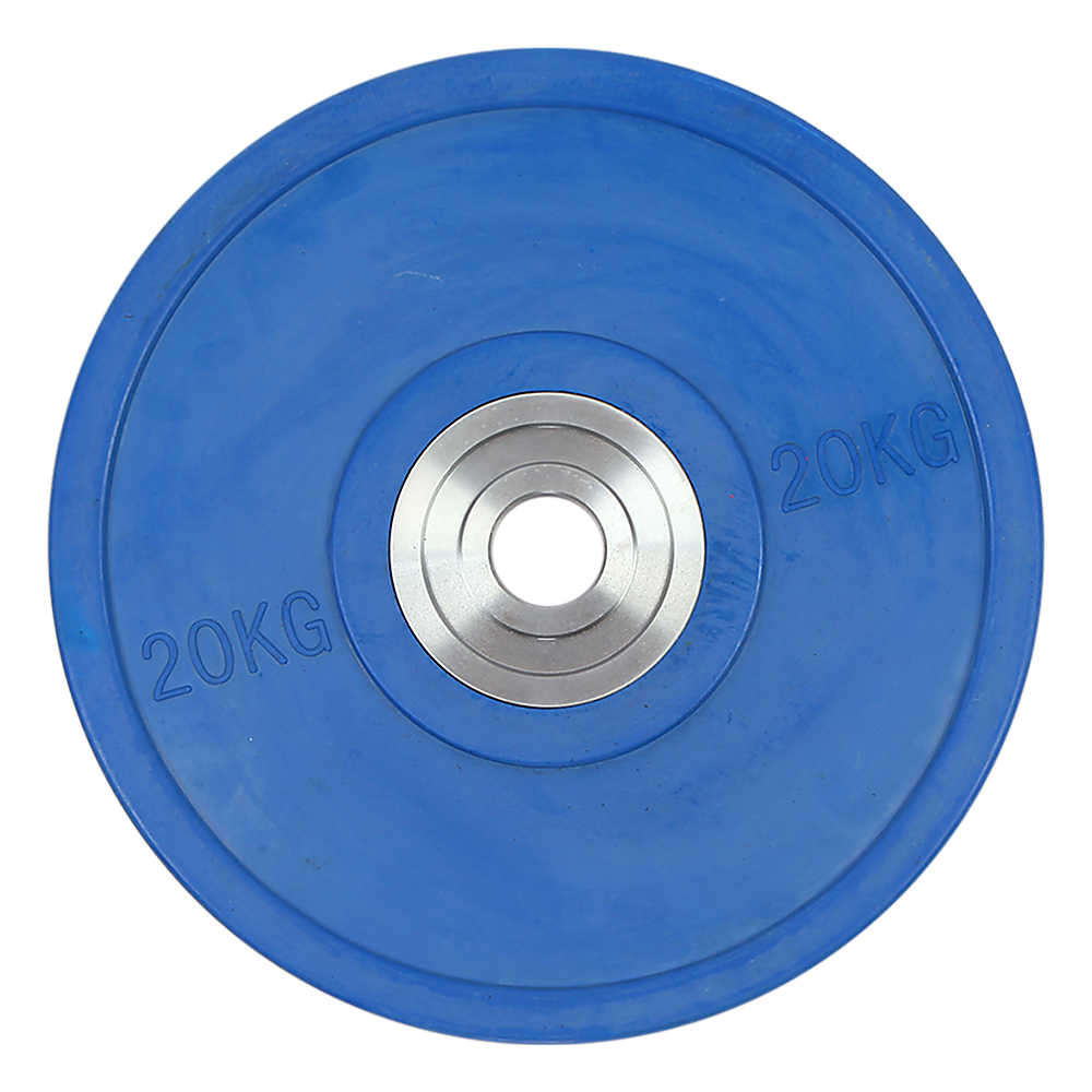 Weightlifting Machines & Racks: 20KG PRO Olympic Rubber Bumper Weight Plate