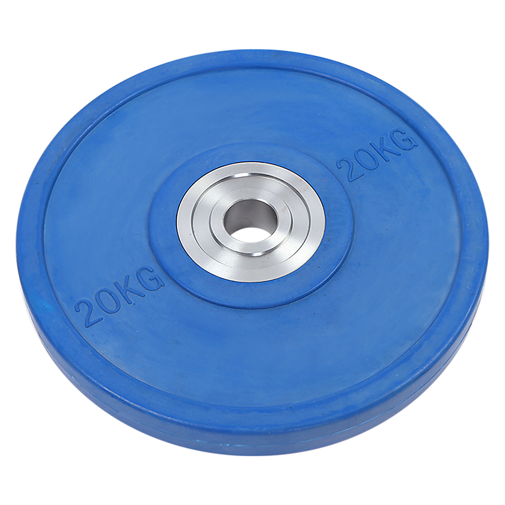 Weightlifting Machines & Racks: 20KG PRO Olympic Rubber Bumper Weight Plate