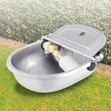 Pet Grooming Supplies: Automatic Water Trough Stainless Steel 304 Bowl