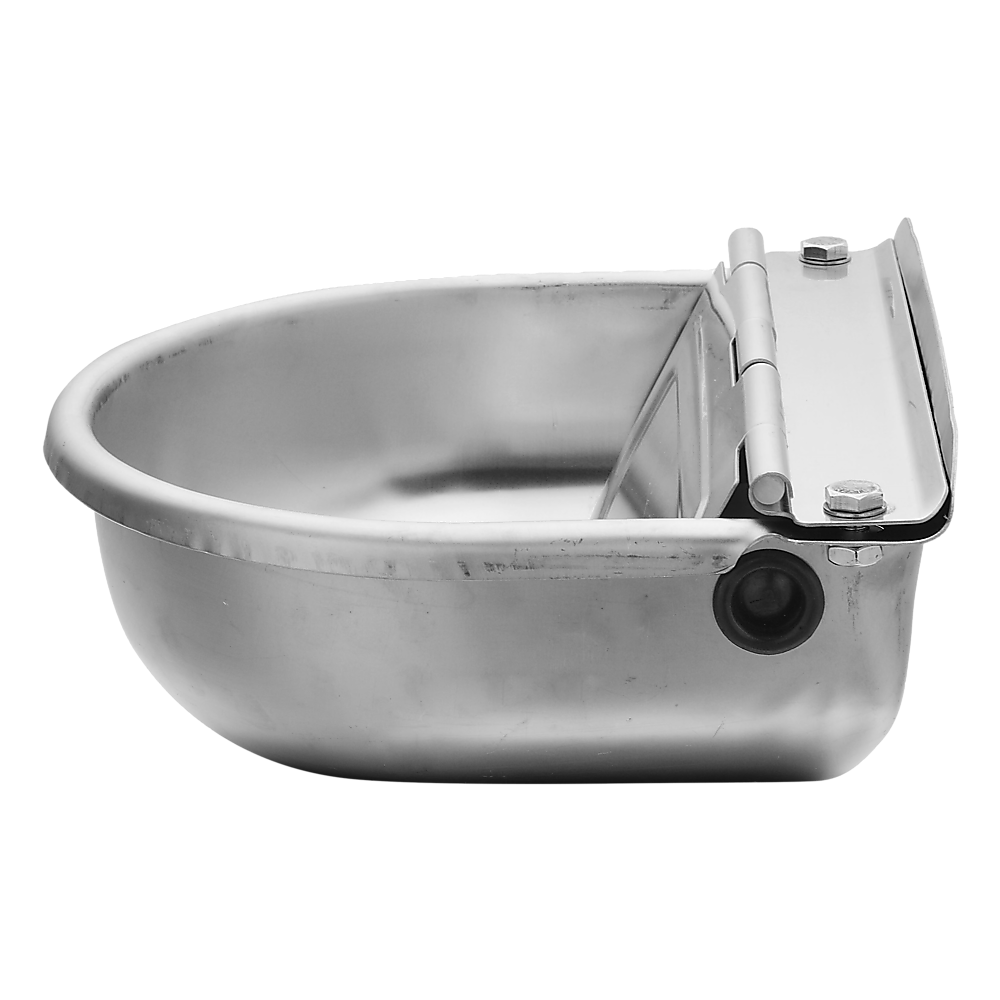 Pet Grooming Supplies: Automatic Water Trough Stainless Steel 304 Bowl