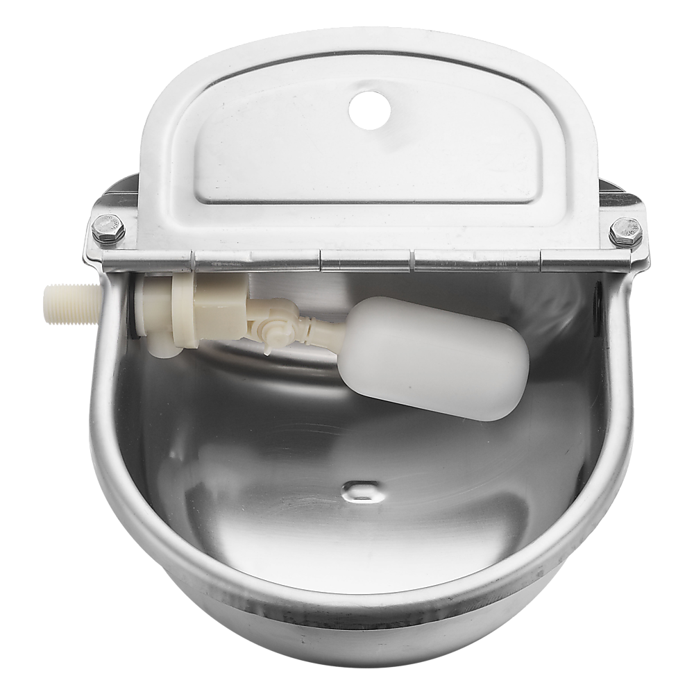 Pet Grooming Supplies: Automatic Water Trough Stainless Steel 304 Bowl