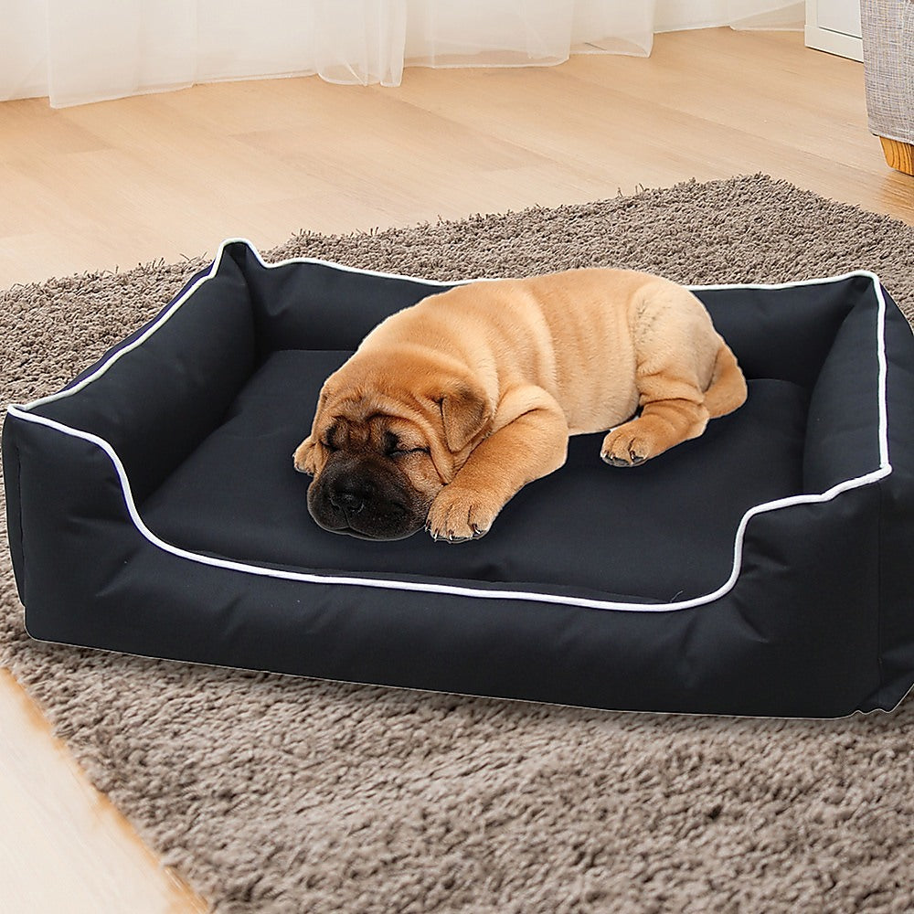 Dog Beds: 100cm x 80cm Heavy Duty Waterproof Dog Bed