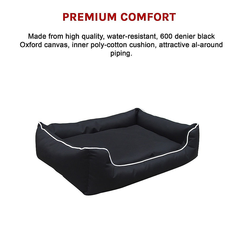 Dog Beds: 100cm x 80cm Heavy Duty Waterproof Dog Bed