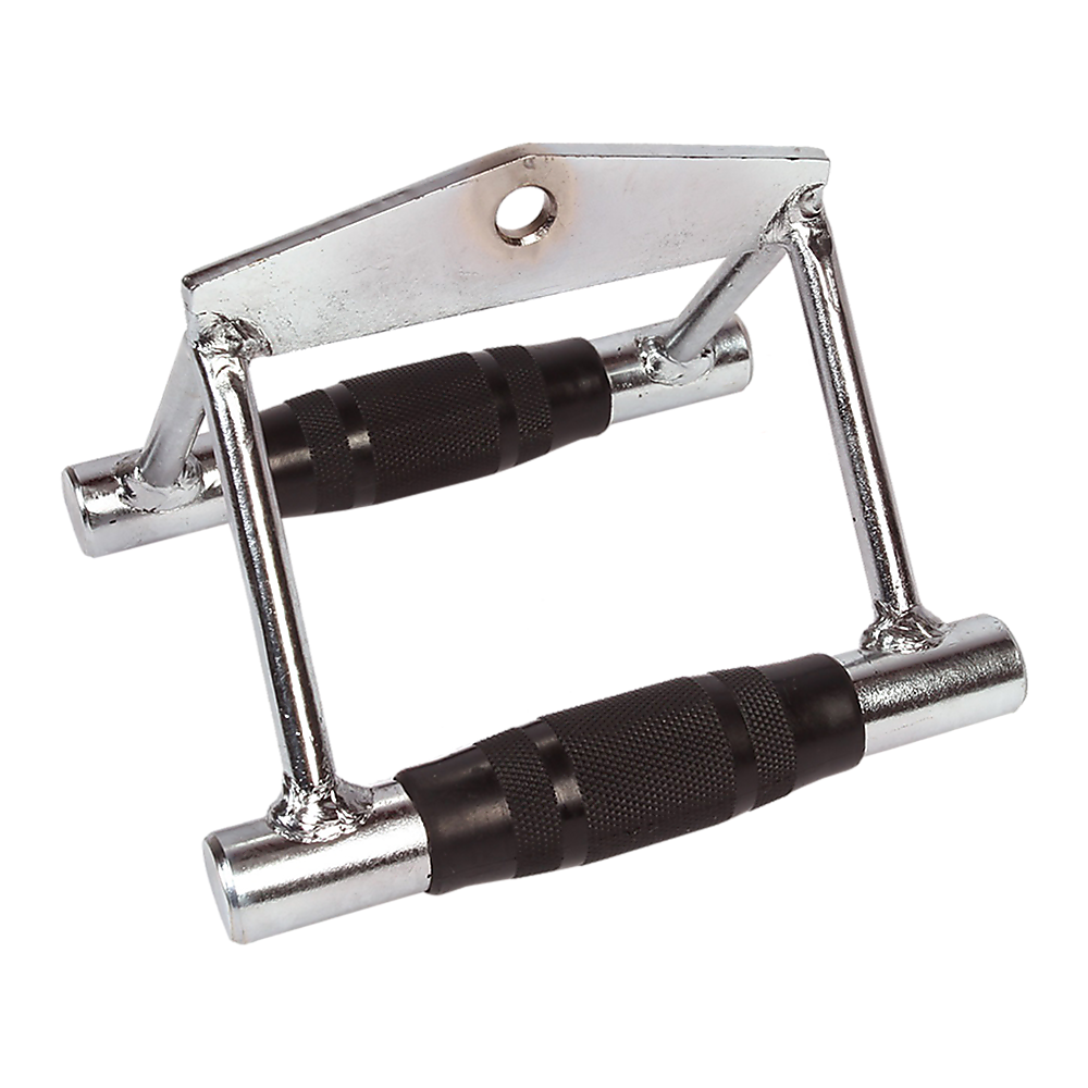 Gym Equipment & Accessories: Randy & Travis Rubber-Coated Close-Grip Triangle Attachment