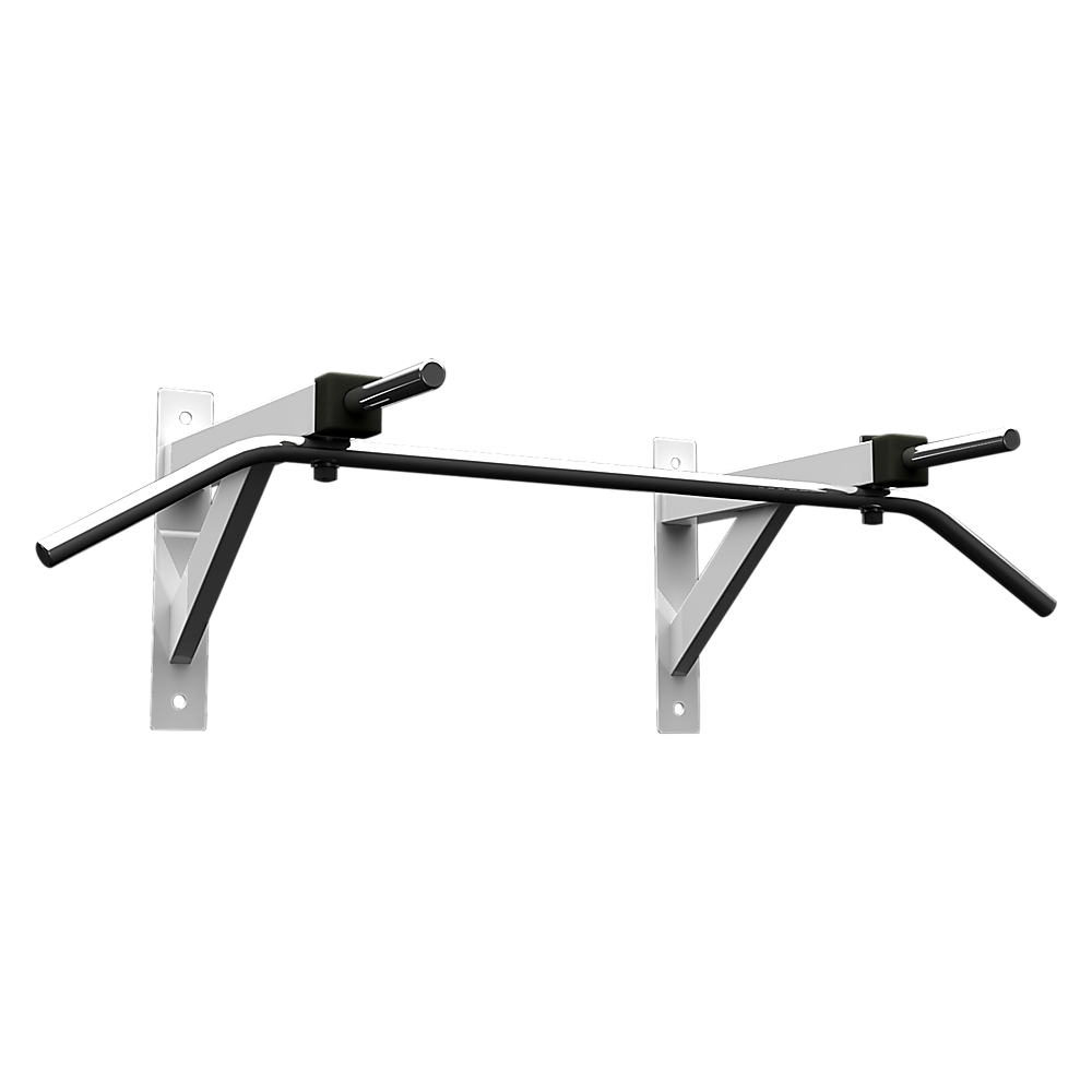 Gym Equipment & Accessories: Wall Mounted Chin Up Pull Up Bar  Heavy Duty Home Gym Strength Training