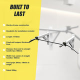 Gym Equipment & Accessories: Wall Mounted Chin Up Pull Up Bar  Heavy Duty Home Gym Strength Training