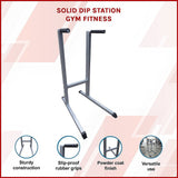 Gym Equipment & Accessories: Solid Dip Station Gym Fitness