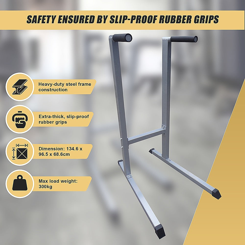 Gym Equipment & Accessories: Solid Dip Station Gym Fitness