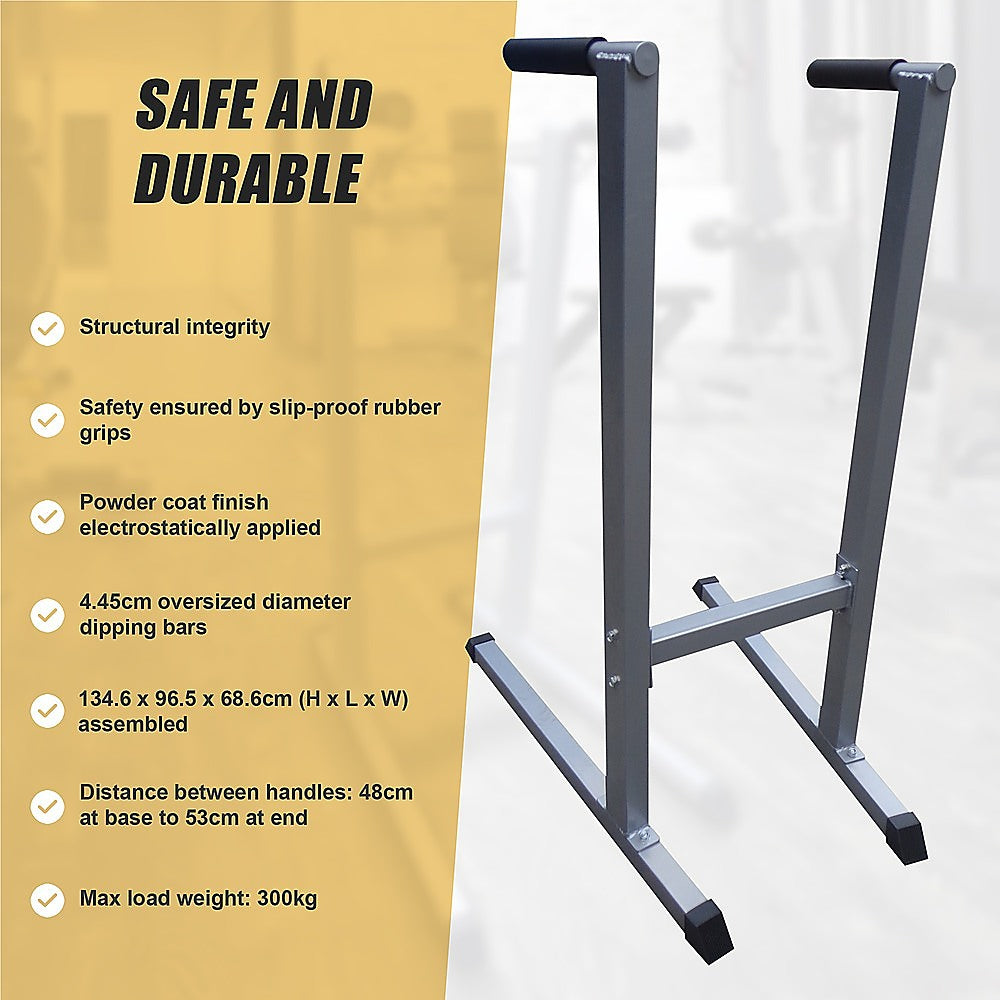 Gym Equipment & Accessories: Solid Dip Station Gym Fitness