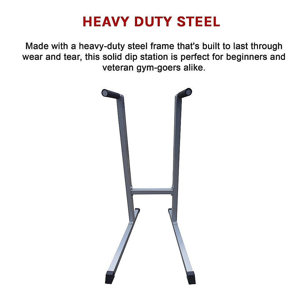 Gym Equipment & Accessories: Solid Dip Station Gym Fitness