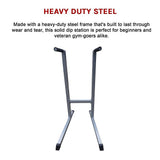 Gym Equipment & Accessories: Solid Dip Station Gym Fitness