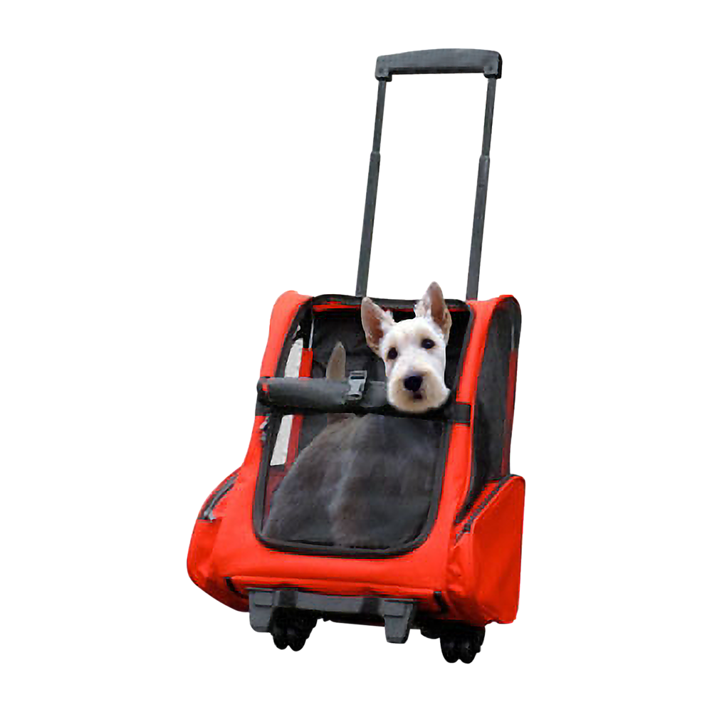 Dog Carriers & Crates: Dog Pet Safety Transport Carrier Backpack Trolley