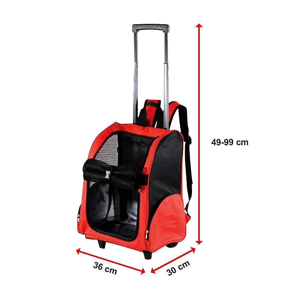 Dog Carriers & Crates: Dog Pet Safety Transport Carrier Backpack Trolley