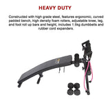 Gym Equipment & Accessories: Foldable Incline Sit Up Bench