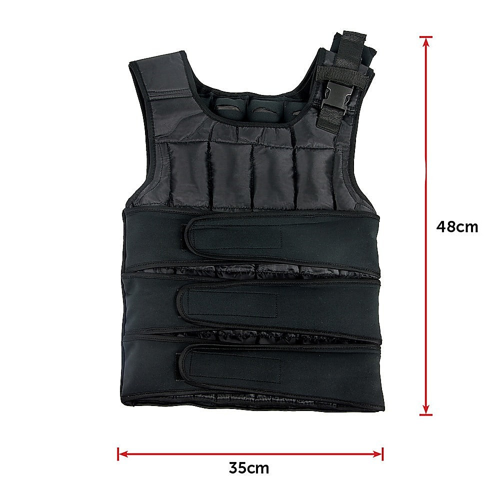 Weightlifting Machines & Racks: 20Kg Adjustable Weighted Training Vest