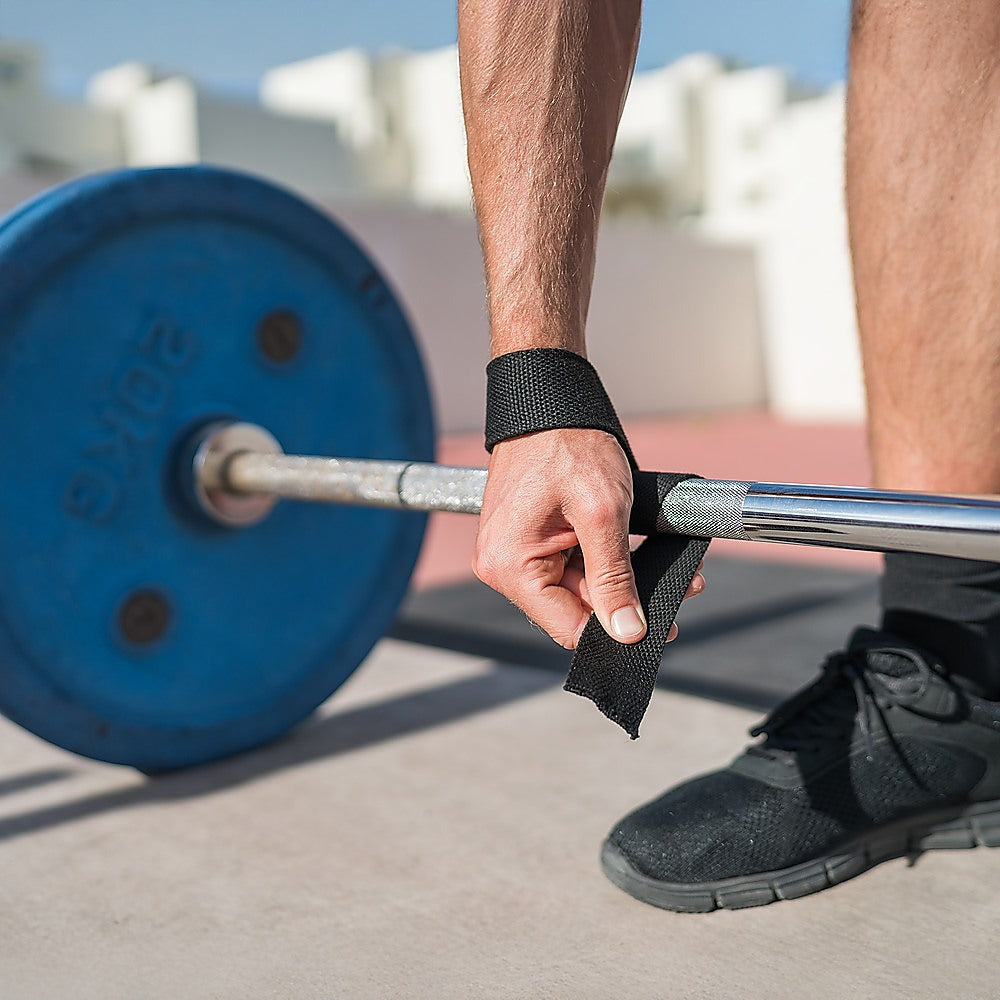 Gym Equipment & Accessories: Weightlifting Straps Bodybuilding Wrist Support