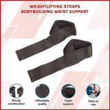 Gym Equipment & Accessories: Weightlifting Straps Bodybuilding Wrist Support