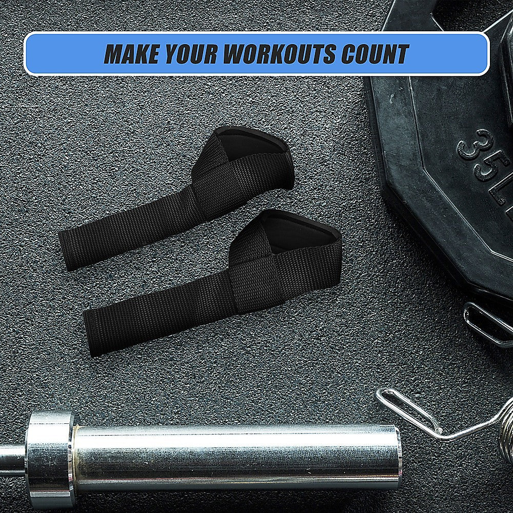 Gym Equipment & Accessories: Weightlifting Straps Bodybuilding Wrist Support