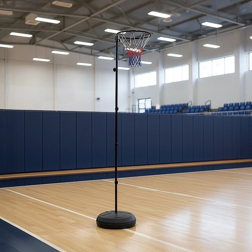 Netball & Netball Accessories: Netball Ring with Stand Portable Pole Height Adjustable